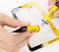 Клей быстросохнущий для ремонта оправ и очков AB 7148 胶水 AB胶 A+B胶水 可粘塑料 金属 通用胶水