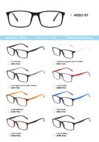 TR-90 plastic frames for glasses with spring hinges MZ02-07