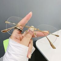 Металлические очки с защитой от синего света Blue Block FENQI F6215