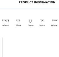 Очки пластиковые TR90 с защитой от синего света Blue Block FENQI F30144