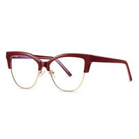 Plastic TR90 frames for glasses with Blue Ray Cut protection and flex hinges FOCUS FCS2174