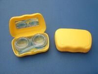 Contact lens kit with mirror and tweezers K-503-7