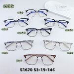 Hybrid frame, metal +tr90, with Blue Block protection SANTA S1670