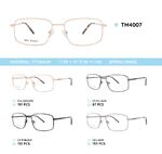 Оправа металлическая титановая с флексом TM4007