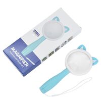 Baby magnifier, magnifying glass with handle 2275-XX, diameter: 75 mm, magnification: 5Х, 10Х