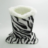 Eyeglasses and accessories plush case stand holder H001-HE