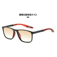 Sports reading PC plastic photochromic glasses with Blue Ray Cut protection KY1070渐变老花, diopters from +1.00 to +4.00