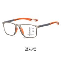 Plastic TR90 glasses for reading multifocal with Blue Ray Cut, diopters from +1.00 to +4.00, RMC=62-64, KY1119-2多焦点