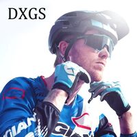 Очки защитные противоударные спортивные +Чехол 骑行套装-红盒子109