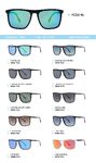 Plastic TR90 frame polarized sunglasses FC02-16