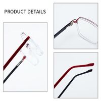 TR90 plastic frame or glasses with blue light protection, with spring hinges FA87206