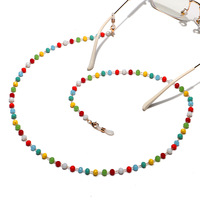 Glasses chain with hollow big hearts GL1196