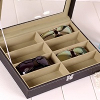 Glasses holder display with 8 slots