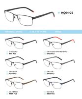 Metal frame with temples made of TR-90 material HQ04-22