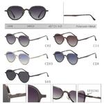 Polarized metal sunglasses for women Leke LK34053