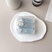 Set of 3 mini soft contact lens kits WL454盒装袋装镊子