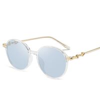 Очки пластиковые TR90 фотохромные с защитой от синего света 9729-GT