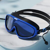 Swimming waterproof anti-fog goggles, with earpugles and cap, YJ309-YU