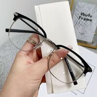 Очки гибридные, металл + TR90 с защитой от синего света Blue Block FENQI F2202