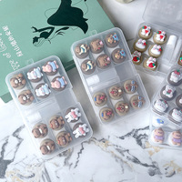Mini set with contact lens cases B5009BR, 6pcs