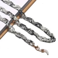 Акриловая двухцветная цепочка для очков GB073