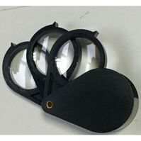 Лупа складная с тремя линзами YJ7003