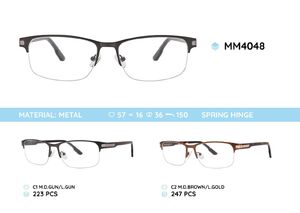 Metal nylor men's frame for glasses MM4048