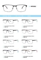 Металлическая оправа с дужками из материала TR-90 MR0082