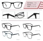 Оправа пластиковая из TR90 с флексом LE1056-DA