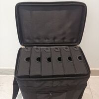 Mobile box (suitcase, trunk, organizer, display case) on legs for frames and glasses for 36 slots JS-C220908