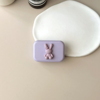 Мини-набор для мягких контактных линз  A118-19蓝色DIY兔熊