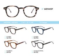 Plastic acetate eyeglasses frame for women WD1443P