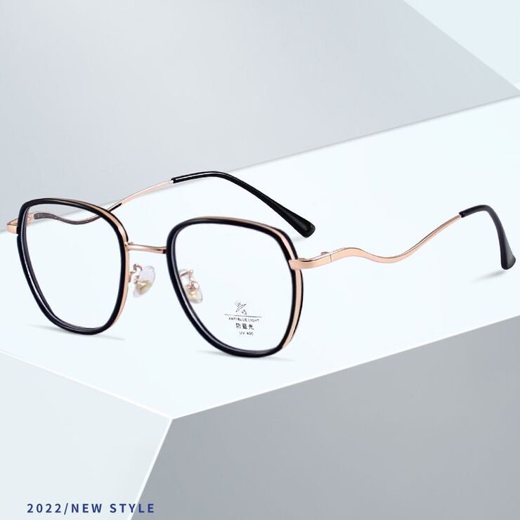 Оправа комбинированная с линзами Blue Ray Cut MAMO M2721