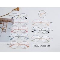 Combined frame (metal + TR90) with Blue Ray Cut protection lenses MAMO F93092
