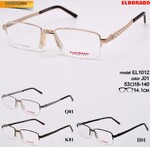 Nylor metal frames with nose pad (solid silicone), with internal metal base Eldorado EL1012