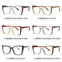 TR90 plastic frame or glasses with blue light protection, with spring hinges FA23001