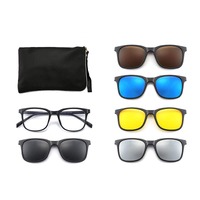 El Dorado frames with polarized sunshades set (clip-on) on magnet 2329 (5 pieces) 