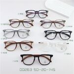 Hybrid metal + TR90 frame with Blue Block coating SANTA 00263