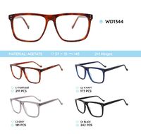 Plastic frames for glasses acetate material WD1344
