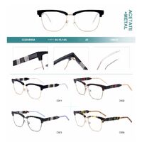 Оправа комбинированная, ацетат + металл Big City GG0599SA