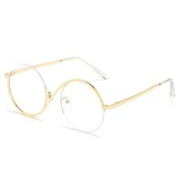 Очки металлические с защитой от синего света 9744-GT