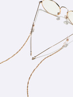 Акриловая черно-белая цепочка для очков GM161