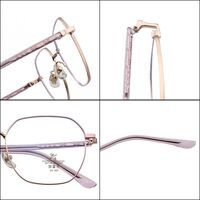 Оправа металлическая с линзами Blue Ray Cut MAMO F99016