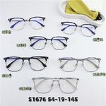 Hybrid metal + TR90 frame with Blue Block coating SANTA S1676