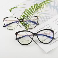 TR90 plastic frame or glasses with blue light protection, with spring hinges FA87014