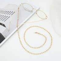Metal non-slip chain, with rhinestones, for glasses and masks GA079