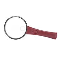 Magnifier with universal backlight, magnifying glass with handle 2B-4-XX, diameter: 75 mm, magnification: 3Х, 13X