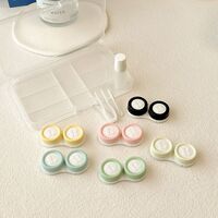 Soft contact lens kit with 6 containers KD22六副装