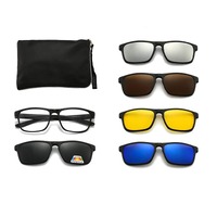 El Dorado frames with polarized sunshades set (clip-on) on magnet 2310A (5 pieces) 