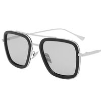 Очки металлические фотохромные с защитой от синего света 2836-GT